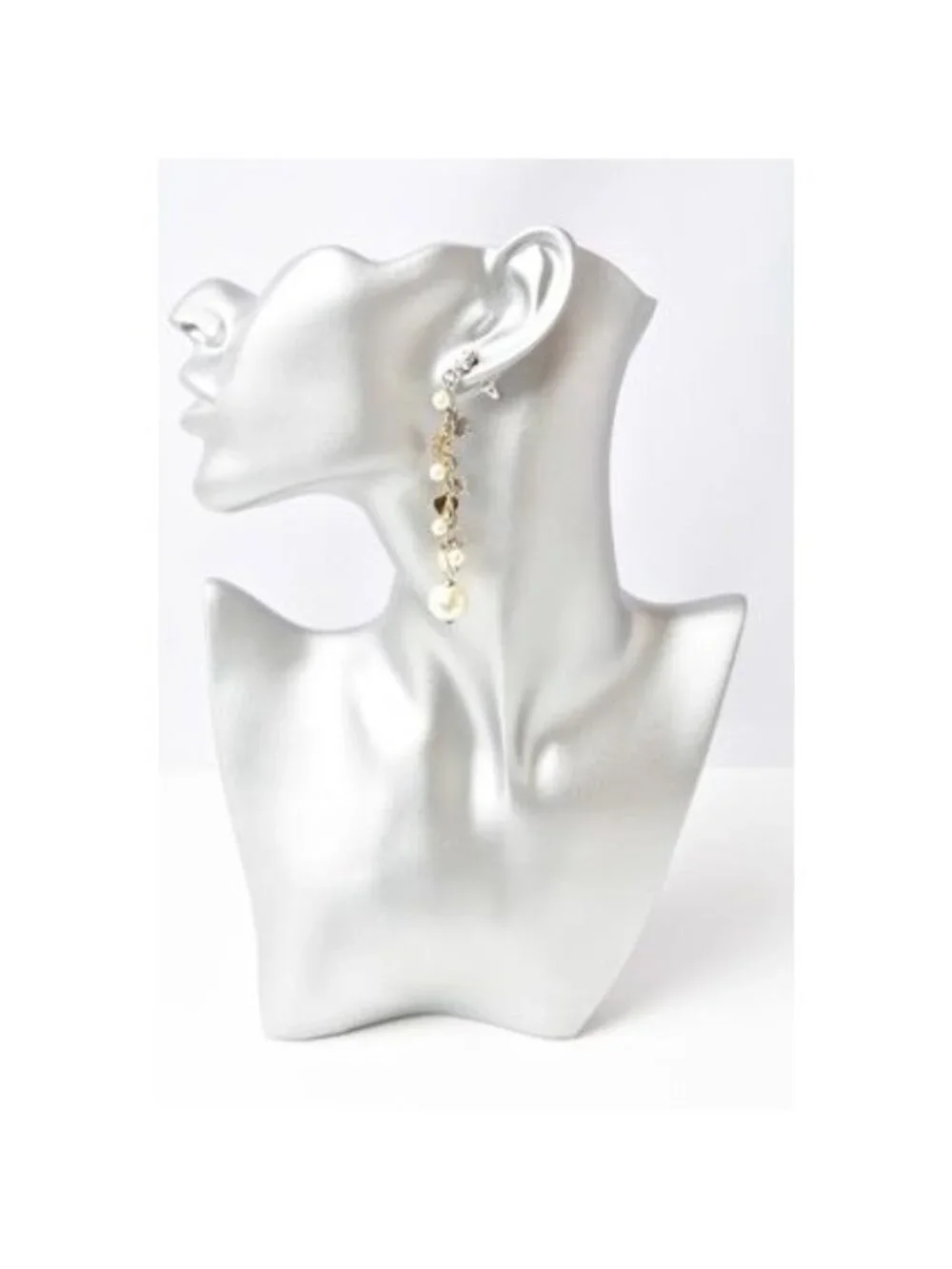 Chanel Clover Heart Motif Silver